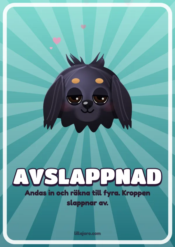Känslokort: Avslappnad